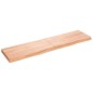 vidaXL Piano Tavolo Marrone 160x40x(2-6) cm Massello Rovere Trattato