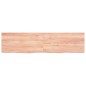 vidaXL Piano Tavolo Marrone 160x40x(2-6) cm Massello Rovere Trattato