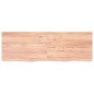 vidaXL Piano Tavolo Marrone Chiaro 180x60x6cm Rovere Massello Trattato