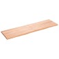 vidaXL Piano Tavolo Marrone Chiaro 180x50x4cm Rovere Massello Trattato vidaXL Piano Tavolo Marrone Chiaro 180x50x4cm Rovere Massello Trattato