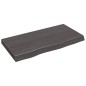 vidaXL Piano Tavolo Marrone 80x40x(2-6) cm Rovere Massello Trattato vidaXL Piano Tavolo Marrone 80x40x(2-6) cm Rovere Massello Trattato