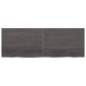 vidaXL Piano Tavolo Marrone 140x50x(2-4) cm Rovere Massello Trattato vidaXL Piano Tavolo Marrone 140x50x(2-4) cm Rovere Massello Trattato