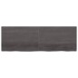 vidaXL Piano Tavolo Marrone 180x60x(2-4) cm Rovere Massello Trattato vidaXL Piano Tavolo Marrone 180x60x(2-4) cm Rovere Massello Trattato