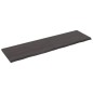 vidaXL Piano Tavolo Marrone 180x50x(2-4) cm Rovere Massello Trattato vidaXL Piano Tavolo Marrone 180x50x(2-4) cm Rovere Massello Trattato