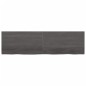 vidaXL Piano Tavolo Marrone 180x50x(2-4) cm Rovere Massello Trattato vidaXL Piano Tavolo Marrone 180x50x(2-4) cm Rovere Massello Trattato