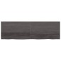 vidaXL Piano Tavolo Marrone 200x60x(2-4) cm Rovere Massello Trattato vidaXL Piano Tavolo Marrone 200x60x(2-4) cm Rovere Massello Trattato