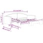 vidaXL Divano Letto con Letto Estraibile Grigio Chiaro 90x190 Tessuto vidaXL Divano Letto con Letto Estraibile Grigio Chiaro 90x190 Tessuto