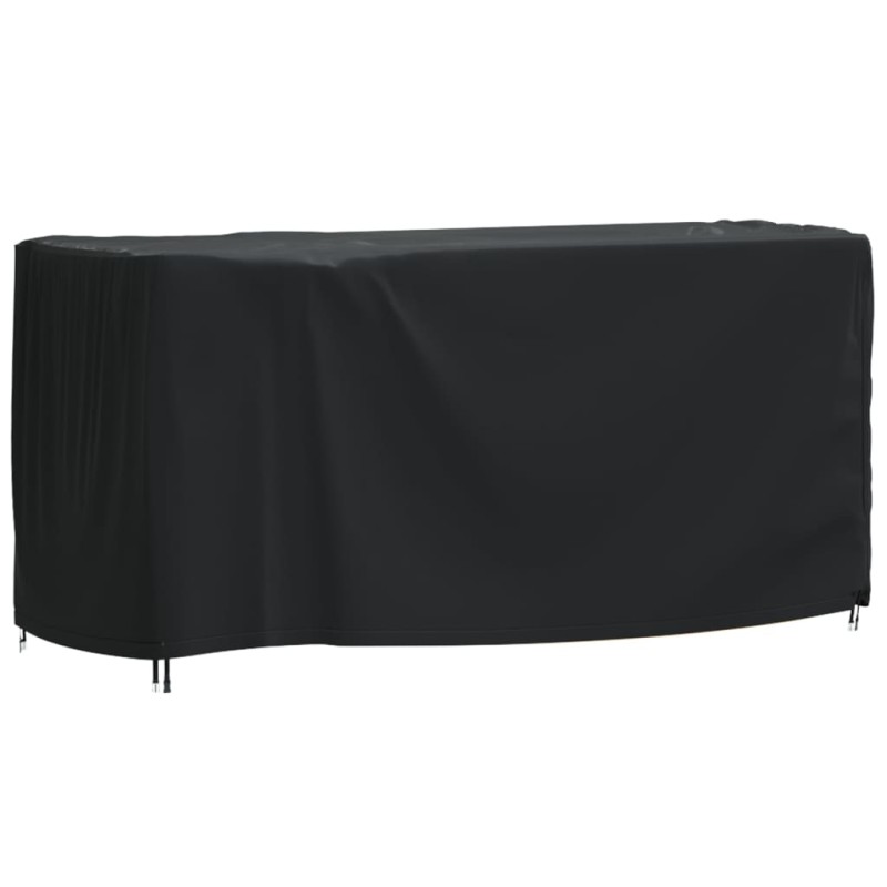 vidaXL Copertura Mobili Giardino Nera 180x70x90cm Impermeabile 420D vidaXL Copertura Mobili Giardino Nera 180x70x90cm Impermeabile 420D