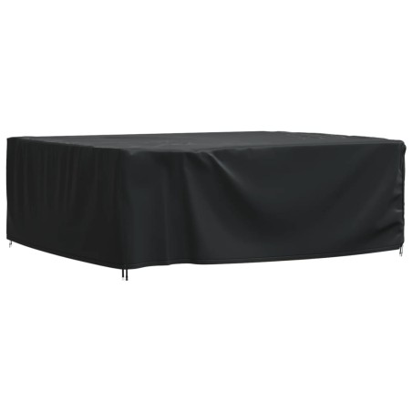 vidaXL Copertura Mobili Giardino Nera 250x210x90cm Impermeabile 420D