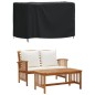 vidaXL Copertura Mobili Giardino Nera 140x70x90cm Impermeabile 420D vidaXL Copertura Mobili Giardino Nera 140x70x90cm Impermeabile 420D