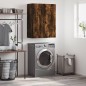 vidaXL Mobile a Parete Rovere Fumo 69,5x34x90 cm in Legno Multistrato vidaXL Mobile a Parete Rovere Fumo 69,5x34x90 cm in Legno Multistrato