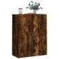 vidaXL Mobile a Parete Rovere Fumo 69,5x34x90 cm in Legno Multistrato vidaXL Mobile a Parete Rovere Fumo 69,5x34x90 cm in Legno Multistrato