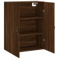 vidaXL Mobile a Parete Rovere Marrone 69,5x34x90 cm Legno Multistrato vidaXL Mobile a Parete Rovere Marrone 69,5x34x90 cm Legno Multistrato