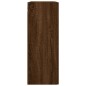 vidaXL Mobile a Parete Rovere Marrone 69,5x34x90 cm Legno Multistrato vidaXL Mobile a Parete Rovere Marrone 69,5x34x90 cm Legno Multistrato