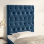 Testiere 2 pz Blu Scuro 80x7x78/88 cm in Velluto Testiere 2 pz Blu Scuro 80x7x78/88 cm in Velluto