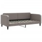 vidaXL Divano Letto con Materasso Tortora 90x200 cm in Tessuto vidaXL Divano Letto con Materasso Tortora 90x200 cm in Tessuto