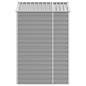 vidaXL Capanno da Giardino Grigio Chiaro 191x130x198cm Acciaio Zincato vidaXL Capanno da Giardino Grigio Chiaro 191x130x198cm Acciaio Zincato