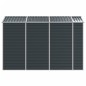 vidaXL Capanno da Giardino Antracite 191x300x198 cm in Acciaio Zincato vidaXL Capanno da Giardino Antracite 191x300x198 cm in Acciaio Zincato