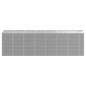 vidaXL Capanno da Giardino Grigio Chiaro 191x640x198cm Acciaio Zincato vidaXL Capanno da Giardino Grigio Chiaro 191x640x198cm Acciaio Zincato