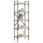 vidaXL Libreria Rovere Sonoma 5 Ripiani 56x31,5x174 cm Multistrato vidaXL Libreria Rovere Sonoma 5 Ripiani 56x31,5x174 cm Multistrato