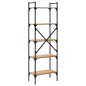 vidaXL Libreria Rovere Sonoma 5 Ripiani 56x31,5x174 cm Multistrato vidaXL Libreria Rovere Sonoma 5 Ripiani 56x31,5x174 cm Multistrato