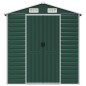 vidaXL Capanno da Giardino Verde 191x895x198 cm in Acciaio Zincato vidaXL Capanno da Giardino Verde 191x895x198 cm in Acciaio Zincato