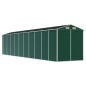vidaXL Capanno da Giardino Verde 191x895x198 cm in Acciaio Zincato vidaXL Capanno da Giardino Verde 191x895x198 cm in Acciaio Zincato