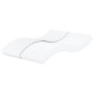 vidaXL Materasso in Schiuma Bianco 160x200 cm Durezza H2 H3 vidaXL Materasso in Schiuma Bianco 160x200 cm Durezza H2 H3