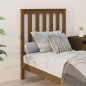 Testiera per Letto Marrone Miele 81x6x101 cm in Pino Massello Testiera per Letto Marrone Miele 81x6x101 cm in Pino Massello