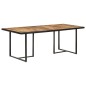 vidaXL Tavolo da Pranzo 200 cm in Legno di Mango Grezzo vidaXL Tavolo da Pranzo 200 cm in Legno di Mango Grezzo