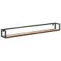 vidaXL Mensole a Muro 2 pz 160 cm in Legno Massello di Acacia vidaXL Mensole a Muro 2 pz 160 cm in Legno Massello di Acacia