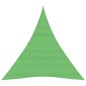 Vela Parasole 160 g/m² Verde Chiaro 3x4x4 m in HDPE Vela Parasole 160 g/m² Verde Chiaro 3x4x4 m in HDPE