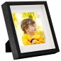 vidaXL Set di Cornici Fotografiche 3D 5pz Nero 23x23cm Foto 13x13cm vidaXL Set di Cornici Fotografiche 3D 5pz Nero 23x23cm Foto 13x13cm