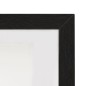 vidaXL Set di Cornici Fotografiche 3D 5pz Nero 23x23cm Foto 13x13cm vidaXL Set di Cornici Fotografiche 3D 5pz Nero 23x23cm Foto 13x13cm