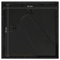 vidaXL Set di Cornici Fotografiche 3D 5pz Nero 23x23cm Foto 13x13cm vidaXL Set di Cornici Fotografiche 3D 5pz Nero 23x23cm Foto 13x13cm