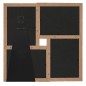 vidaXL Cornice per Collage per 4x(13x18 cm) Foto Marrone Chiaro in MDF vidaXL Cornice per Collage per 4x(13x18 cm) Foto Marrone Chiaro in MDF