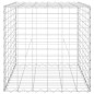 vidaXL Gabbione Letto Rialzato a Cubo in Filo di Acciaio 60x60x60 cm vidaXL Gabbione Letto Rialzato a Cubo in Filo di Acciaio 60x60x60 cm