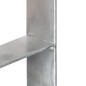 Picchetti per Recinzione 6 pz Argento 7x6x60 cm Acciaio Zincato Picchetti per Recinzione 6 pz Argento 7x6x60 cm Acciaio Zincato
