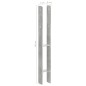 Picchetti per Recinzione 6 pz Argento 7x6x60 cm Acciaio Zincato Picchetti per Recinzione 6 pz Argento 7x6x60 cm Acciaio Zincato