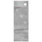 Picchetti per Recinzione 6 pz Argento 10x6x15cm Acciaio Zincato Picchetti per Recinzione 6 pz Argento 10x6x15cm Acciaio Zincato