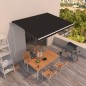 Tenda da Sole Retrattile Automatica 400x350 cm Antracite Tenda da Sole Retrattile Automatica 400x350 cm Antracite