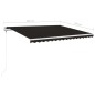 Tenda da Sole Retrattile Automatica 400x350 cm Antracite Tenda da Sole Retrattile Automatica 400x350 cm Antracite