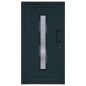 vidaXL Porta Ingresso Antracite 108x200 cm in PVC vidaXL Porta Ingresso Antracite 108x200 cm in PVC