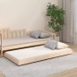vidaXL Giroletto 90x190 cm in Legno Massello di Pino vidaXL Giroletto 90x190 cm in Legno Massello di Pino