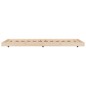 vidaXL Giroletto 90x190 cm in Legno Massello di Pino vidaXL Giroletto 90x190 cm in Legno Massello di Pino