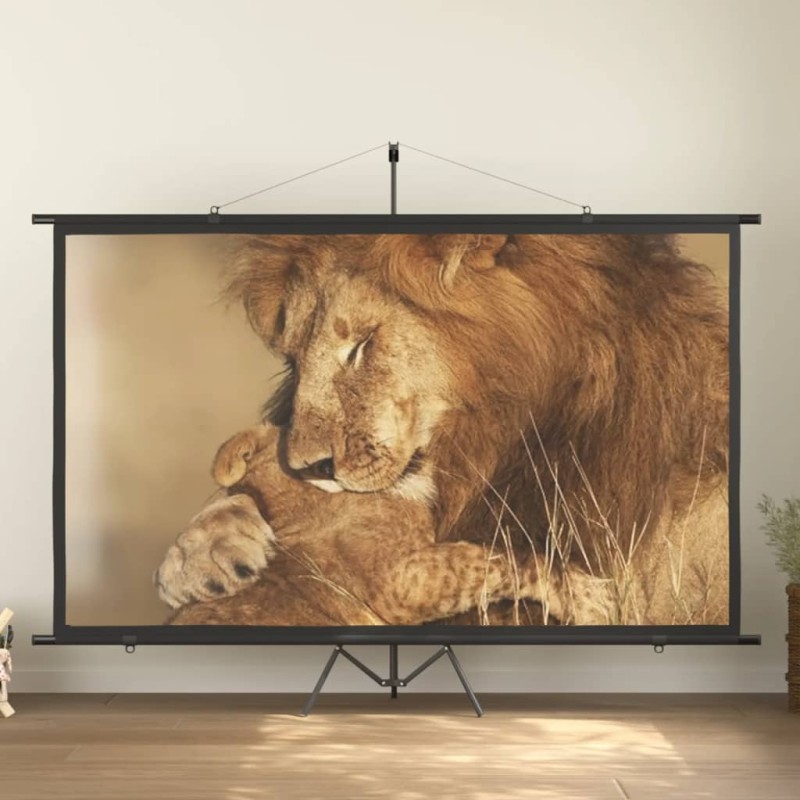 vidaXL Schermo di Proiezione con Treppiedi 120" 16:9 vidaXL Schermo di Proiezione con Treppiedi 120" 16:9