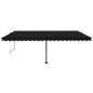 Tenda da Sole Autoportante Automatica 500x350 cm Antracite Tenda da Sole Autoportante Automatica 500x350 cm Antracite