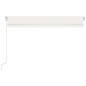 Tenda da Sole Retrattile Manuale 450x350 cm Crema Tenda da Sole Retrattile Manuale 450x350 cm Crema