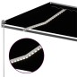vidaXL Tenda Automatica con Sensore Vento e LED 450x350 cm Antracite vidaXL Tenda Automatica con Sensore Vento e LED 450x350 cm Antracite
