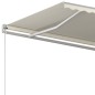 Tenda da Sole Retrattile Manuale 600x350 cm Crema